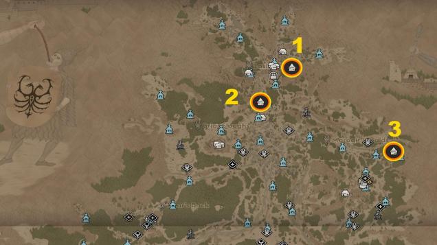 All Scouting Towers In The Blood of Dawnwalker